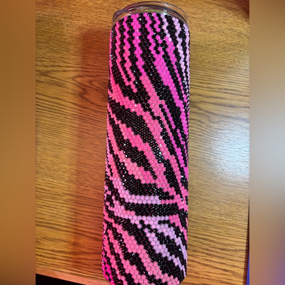 Rhinestone tumbler